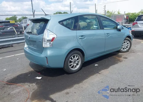 2014 Toyota Prius V Three from USA, damaged, VIN JTDZN3EU6EJ015593